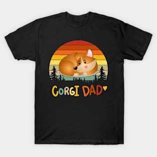 Corgi Dad  (41) T-Shirt